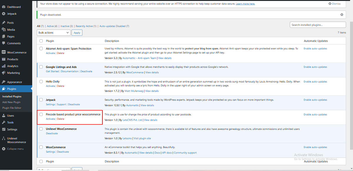 Pincode-Based Products Price Global Settings